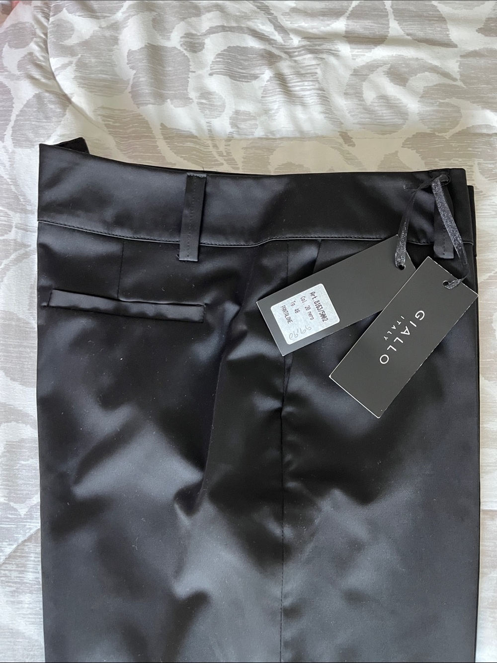 Giallo Italy 🇮🇹 Classic Black Womens Dress Pants